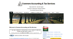 Desktop Screenshot of cranmereaccountingandtax.com